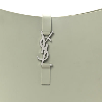 Saint Laurent Supple Rubber Le 5 A 7 Hobo Bag Matte Seagrass 7 of 9