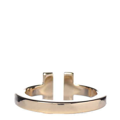 Tiffany 18K Yellow Gold T Square Ring 49 4.75 4 of 5