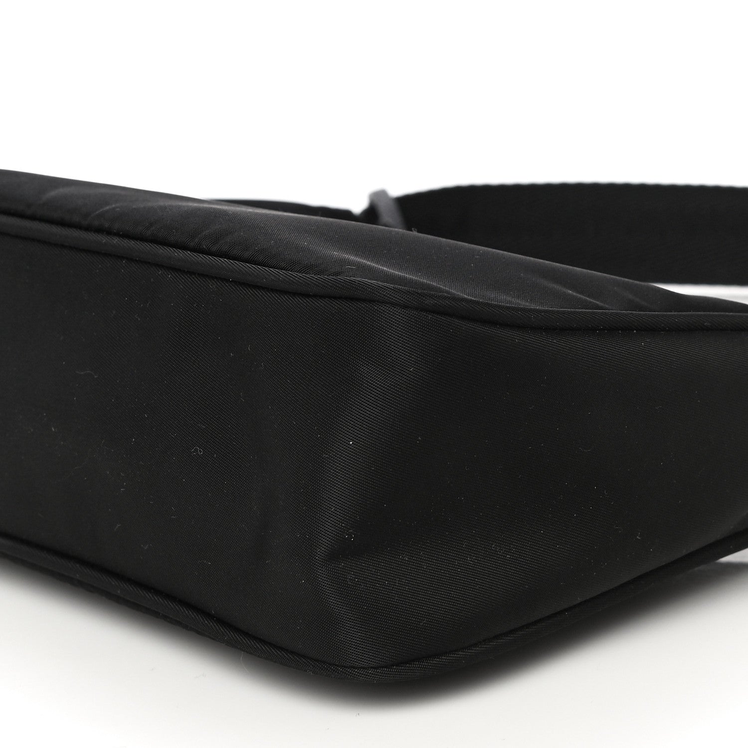Prada Tessuto Nylon Mini Re-Edition 2000 Bag Black 9 of 10