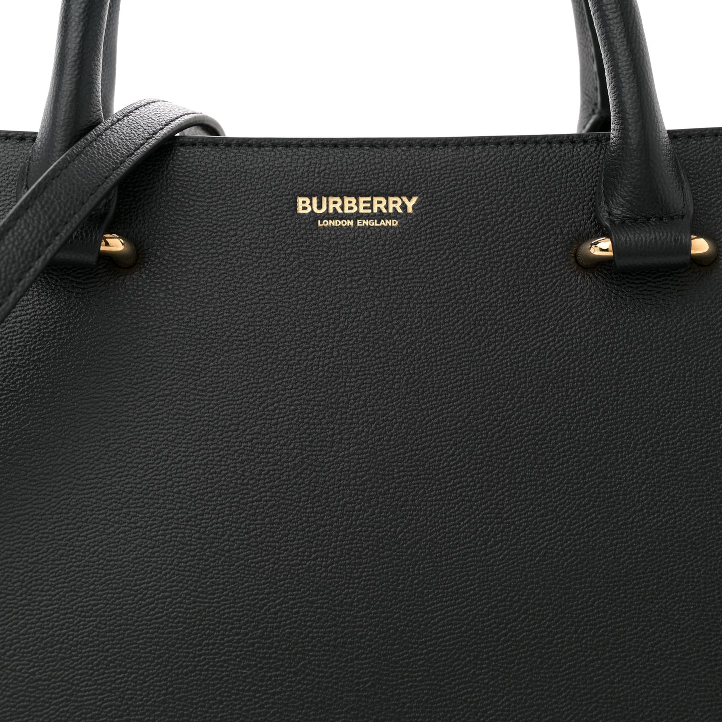Calfskin Mega Check Small Banwell Tote Black