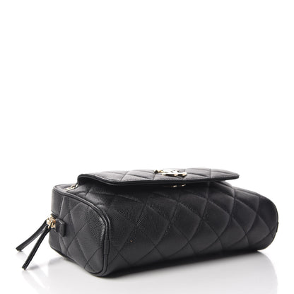 Chanel Caviar Quilted Small In & Out Camera Case Black 4 of 10