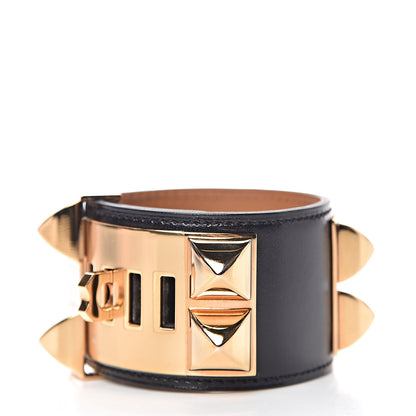 Hermes Box Collier de Chien CDC Bracelet S Black 3 of 6