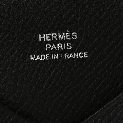 Hermes Epsom Calvi Card Case Black 6 of 8