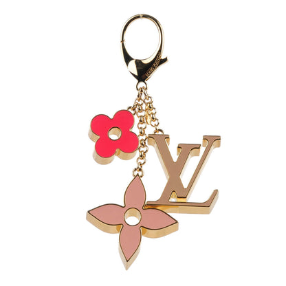 Louis Vuitton Fleur De Monogram Bag Charm Pink 1 of 5