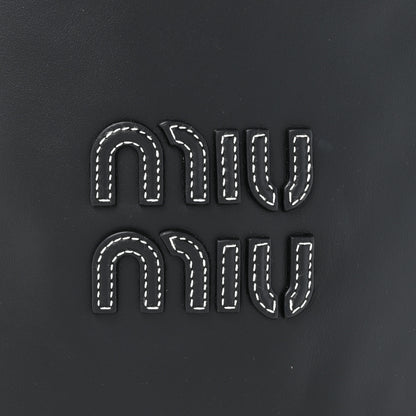 Miu Miu Nappa Ivy Bag Black 7 of 10