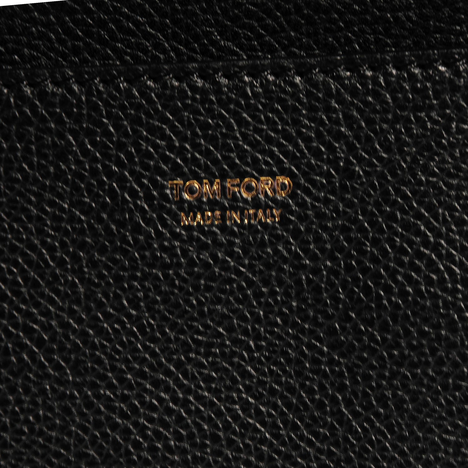 Tom Ford Pebbled Calfskin Large Jennifer Black 6 of 8