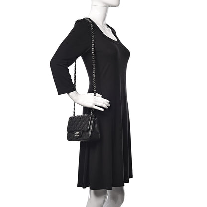 Chanel Lambskin Quilted Mini Square Flap Black 2 of 12