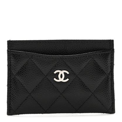 Chanel Caviar Quilted Card Holder Black 2 of 20