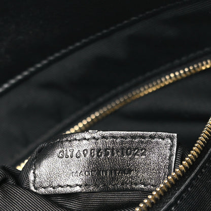 Saint Laurent Lambskin Quilted Maxi Icare Shopping Tote Black 8 of 10