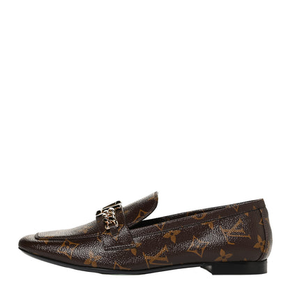 Louis Vuitton Monogram Upper Case Flat Loafer 38 1 of 10
