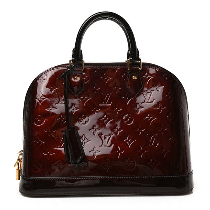 Louis Vuitton Vernis Alma PM Amarante 1 of 8