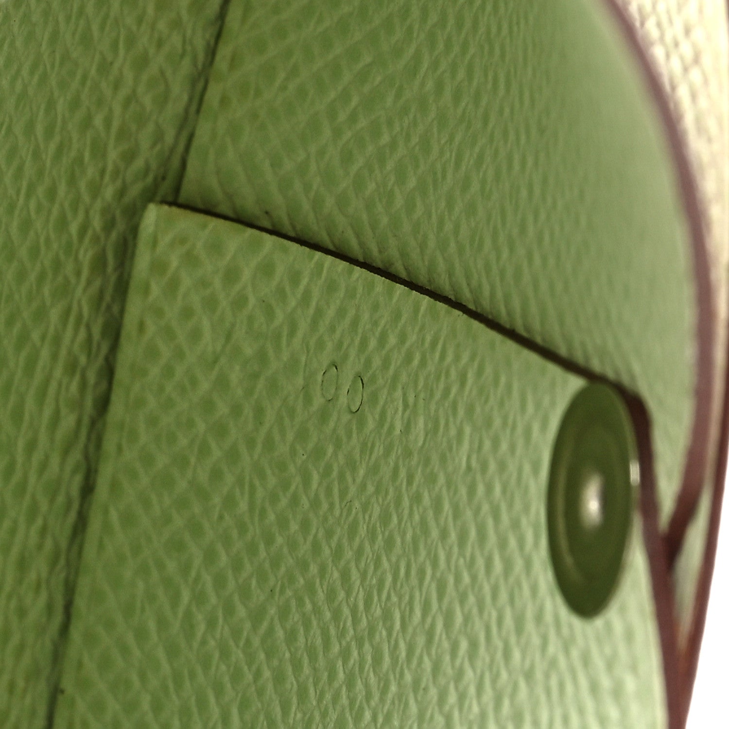 Hermes Epsom Bastia Verso Coin Purse Gold Vert Fizz 6 of 6