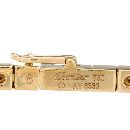Cartier 18K Yellow Gold Lanieres Bracelet 16 3 of 3