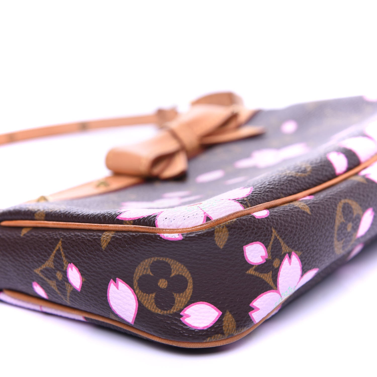 Louis Vuitton Monogram Cherry Blossom Pochette Accessories Brown 6 of 10