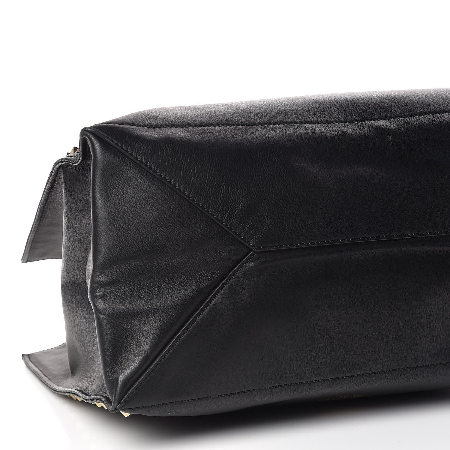 Valentino Garavani Nappa Medium Rockstud Soft Tote Black 5 of 11
