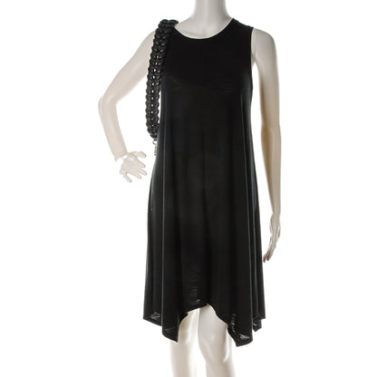 Fendi Vitello Dolce Shiny Nappa Lace Up Strap You Black 2 of 4