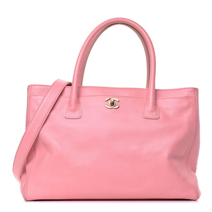 Chanel Calfskin Cerf Shopper Tote Pink 1 of 5