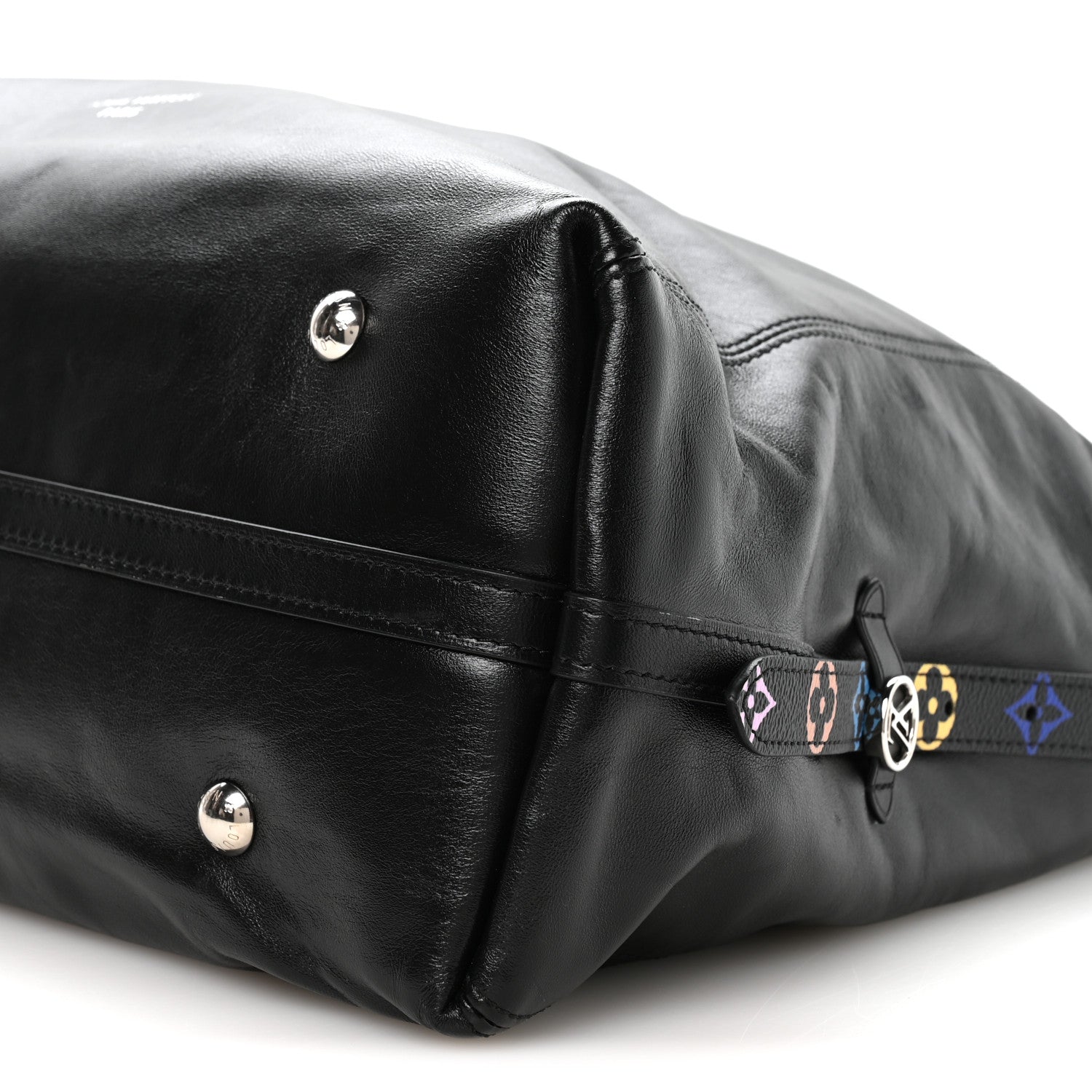 Louis Vuitton LV X TM Lambskin CarryAll Vibe MM Black 9 of 9