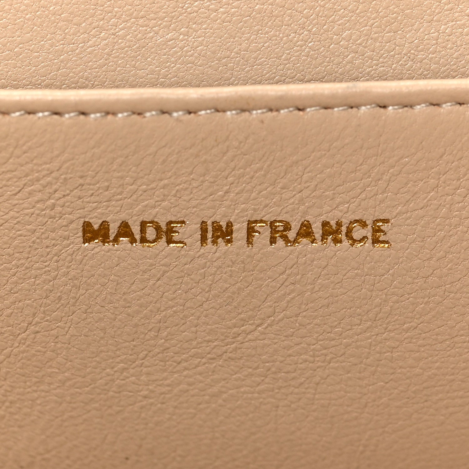 Chanel Suede Quilted CC Timeless Shopping Tote Beige 7 of 12