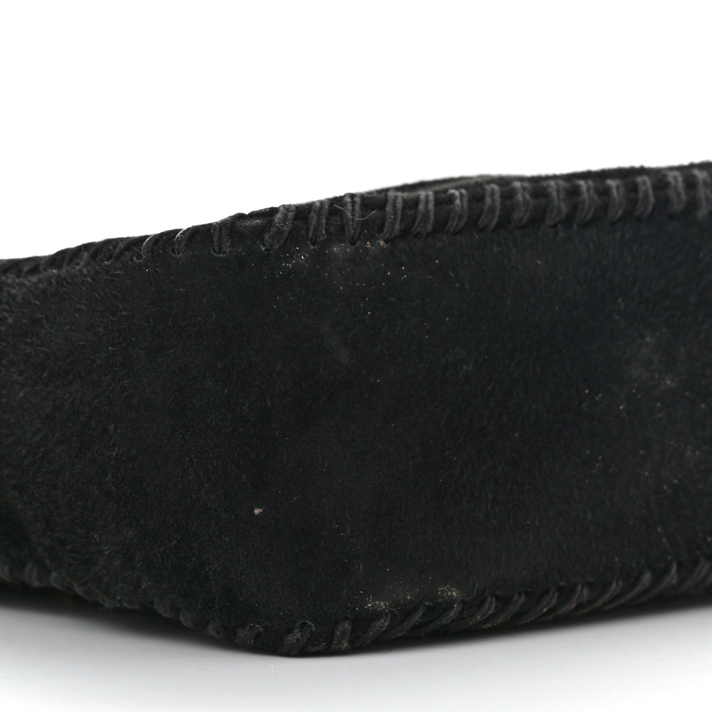 Suede CC Tassel Camera Case Black