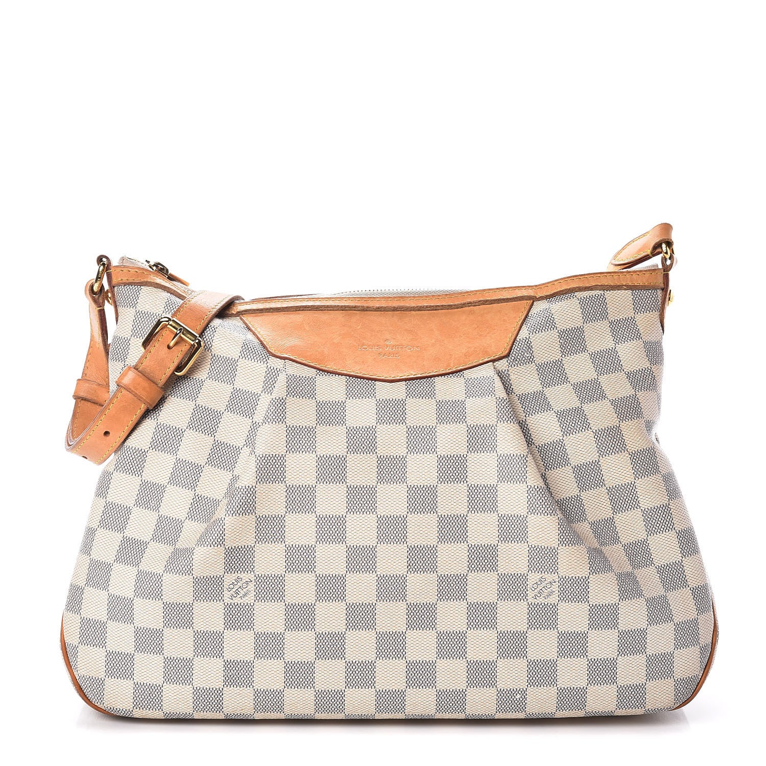 Louis Vuitton Damier Azur Siracusa MM 1 of 22