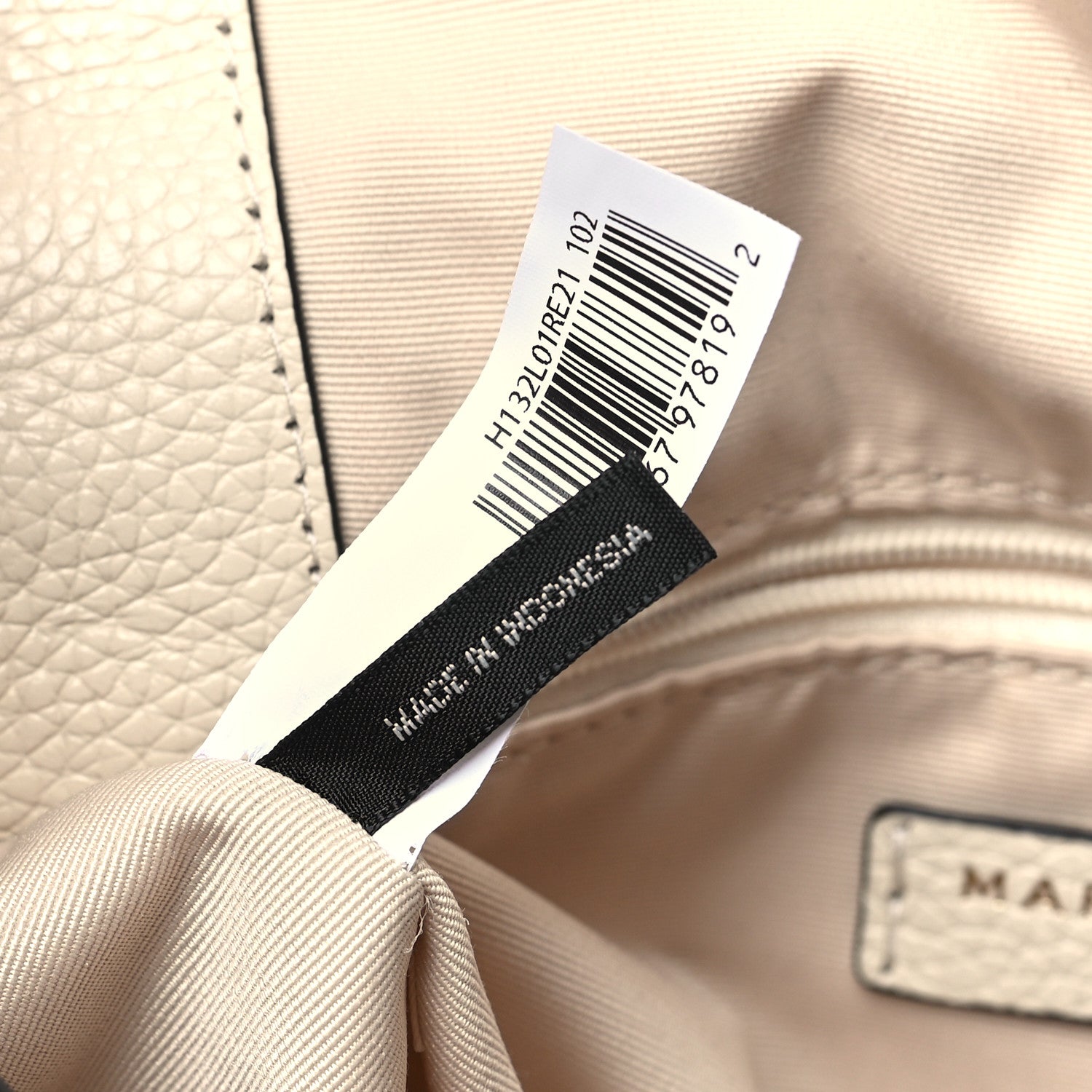 Marc Jacobs Calfskin Mini The Groove Messenger Crossbody Marshmallow 7 of 9