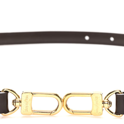 Louis Vuitton Calfskin 16mm Adjustable Shoulder Strap Brown 3 of 3