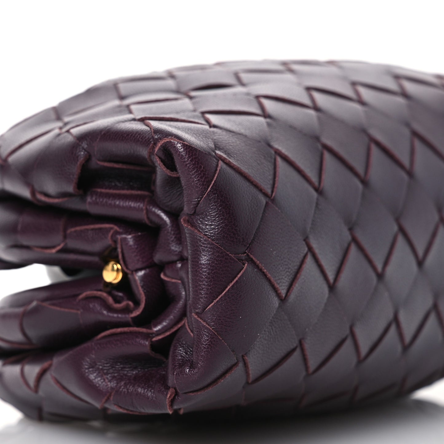 Nappa Intrecciato The Mini Pouch Grape