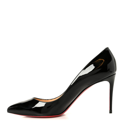 Christian Louboutin Patent Pigalle Follies 85 Pumps 40.5 Black 1 of 9