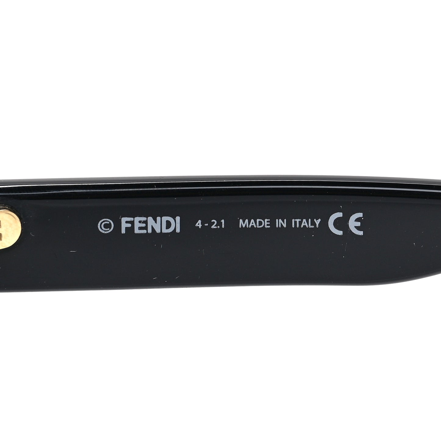 Acetate Fendi Bold Sunglasses FE40018I Havana Black