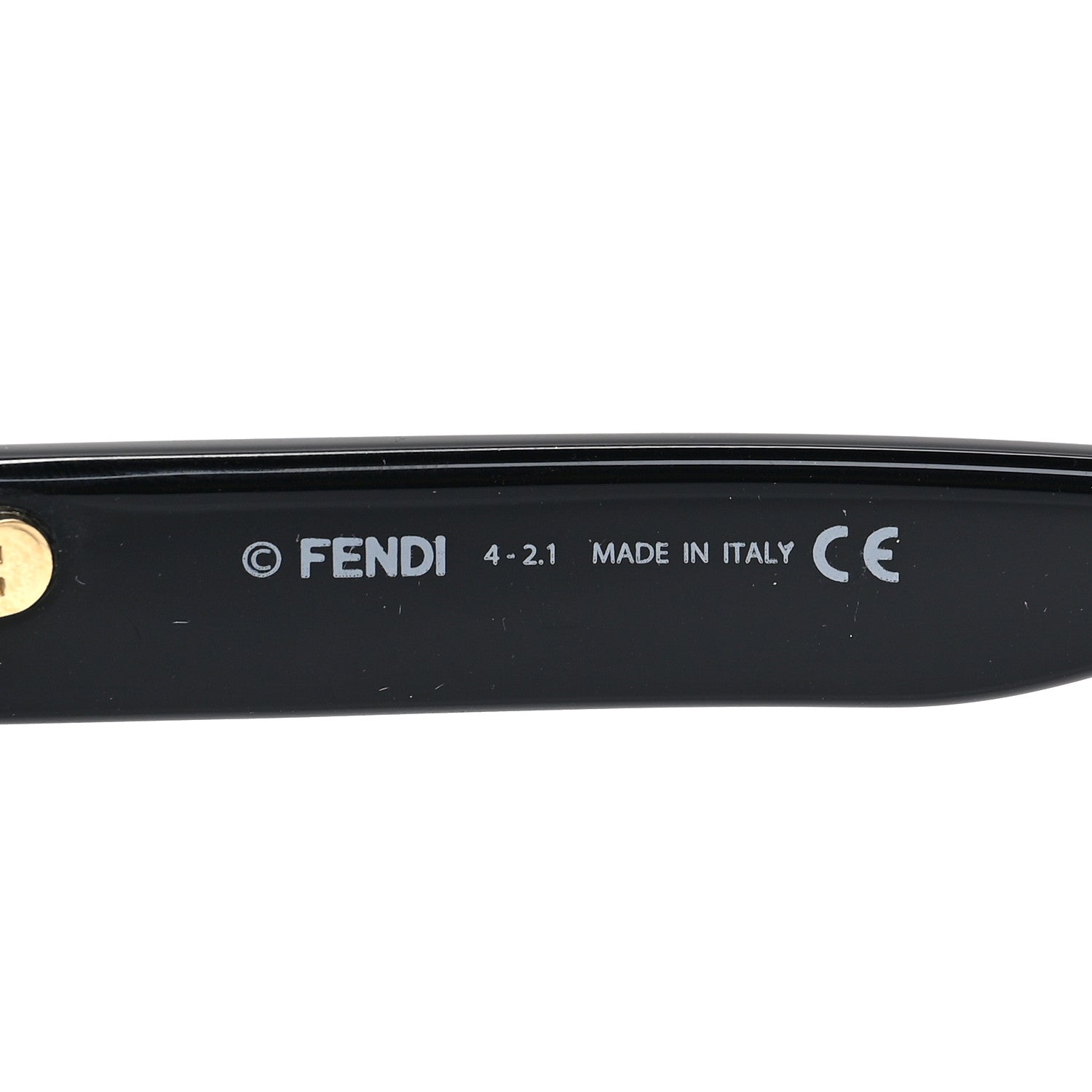 Fendi Acetate Fendi Bold Sunglasses FE40018I Havana Black 5 of 6