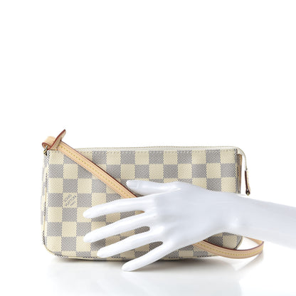 Louis Vuitton Damier Azur Pochette Accessories NM 2 of 11