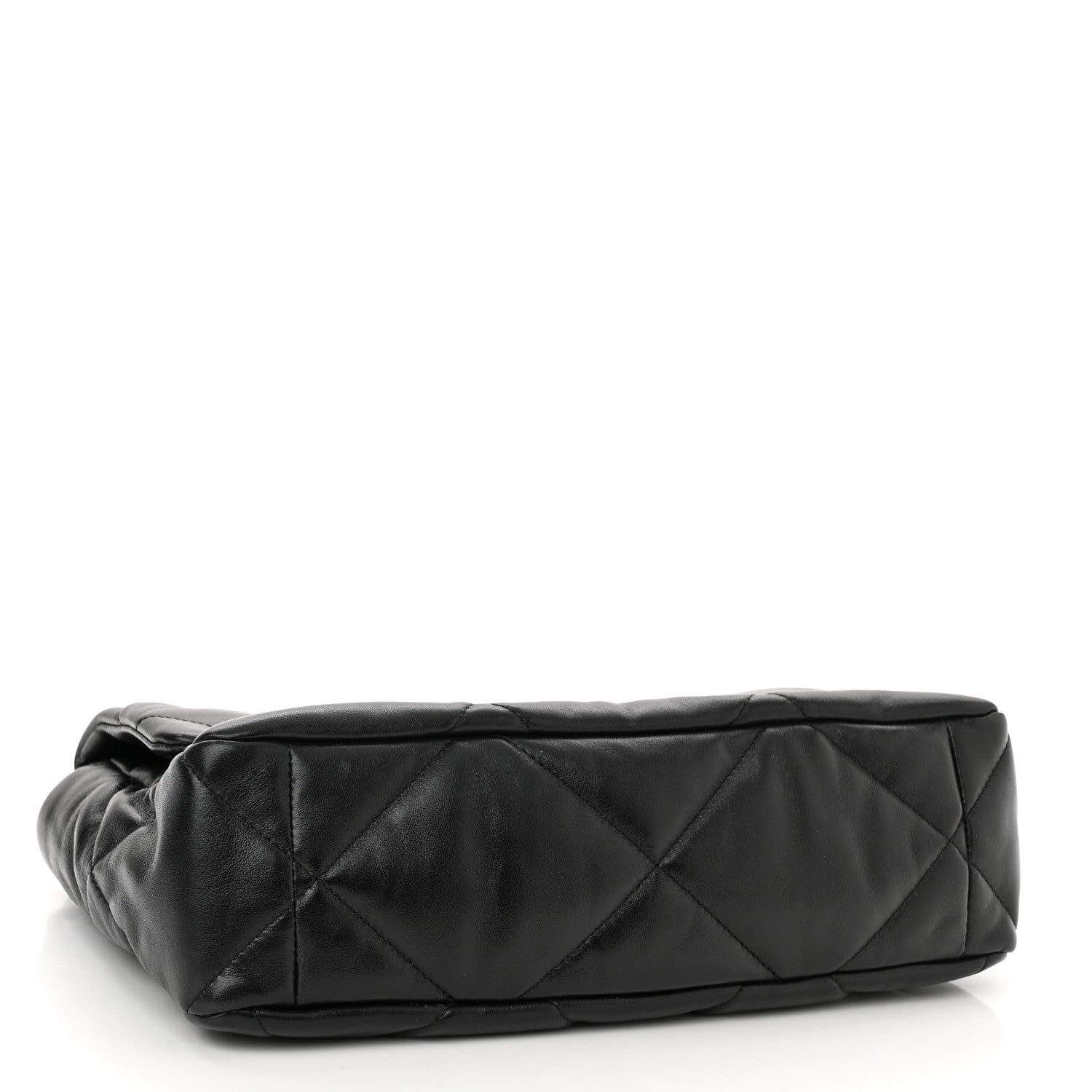 Chanel Lambskin Quilted Large Chanel 19 Flap Black 4 of 11