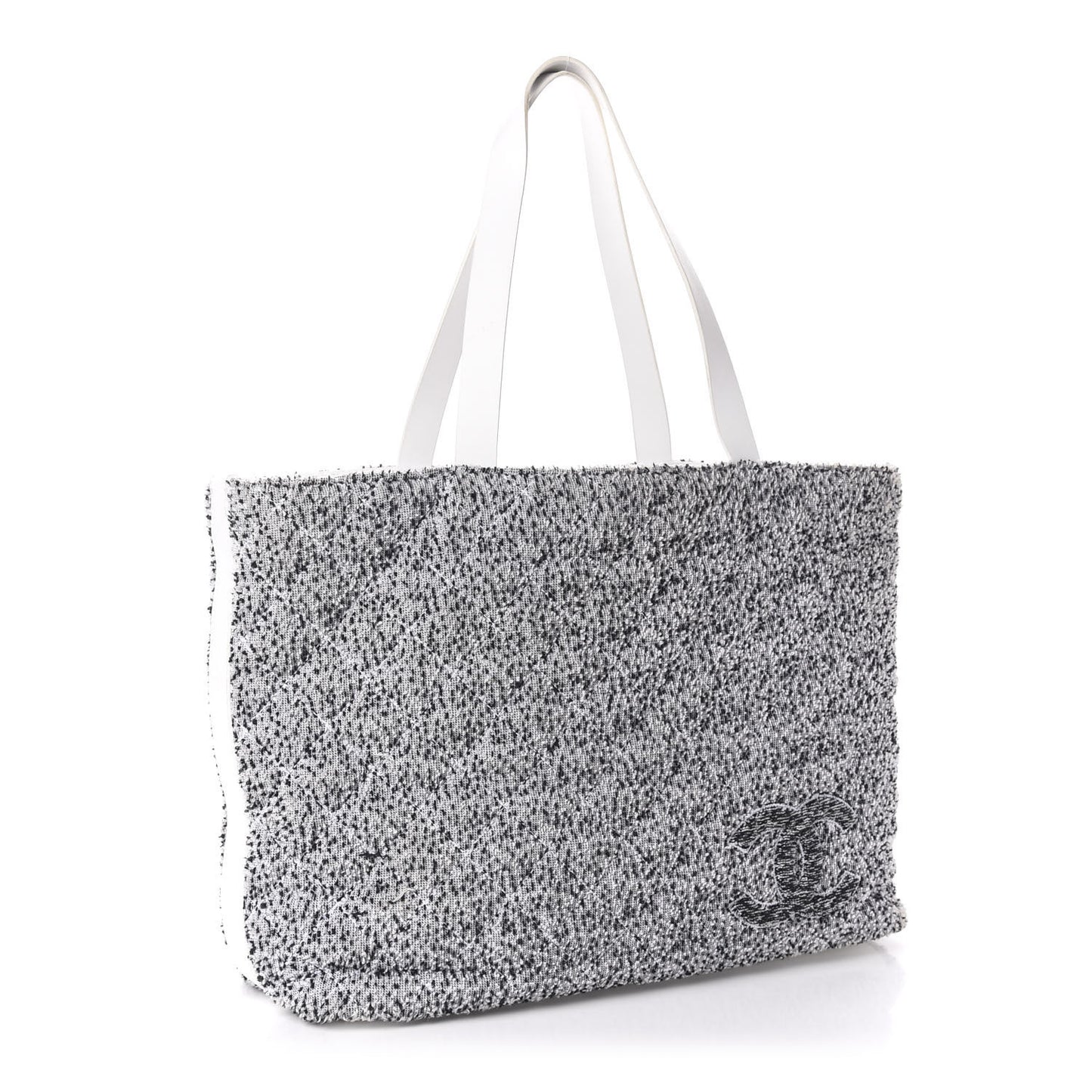 Terry Cotton Fizzy Tote Navy White