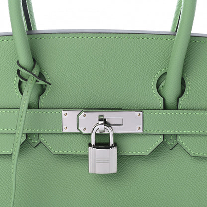 Hermes Epsom Birkin 30 Vert Criquet 8 of 11