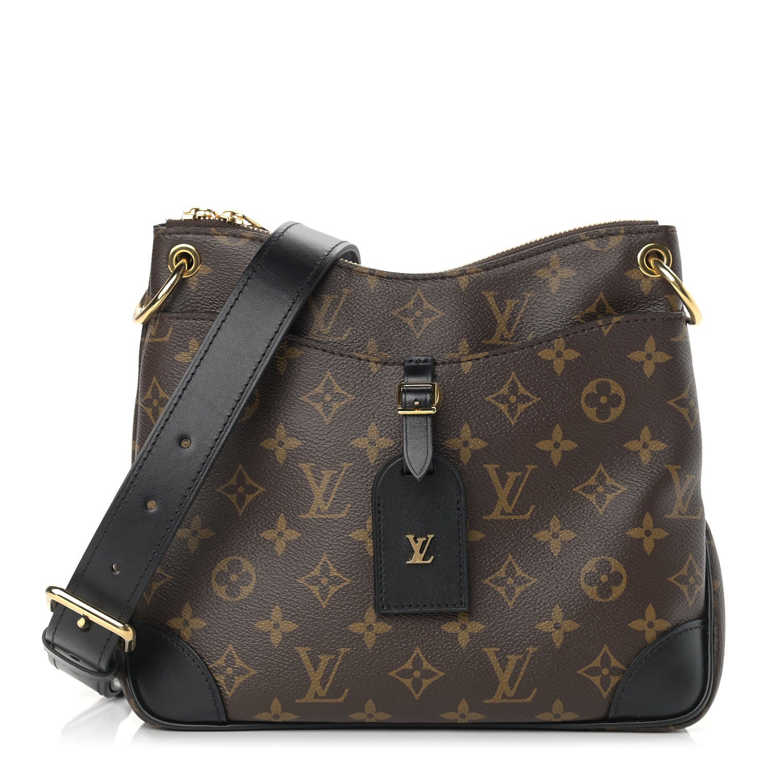 Louis Vuitton Monogram Odeon PM Black 1 of 11