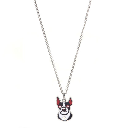Gucci Sterling Silver Orso Pendant Necklace 1 of 7
