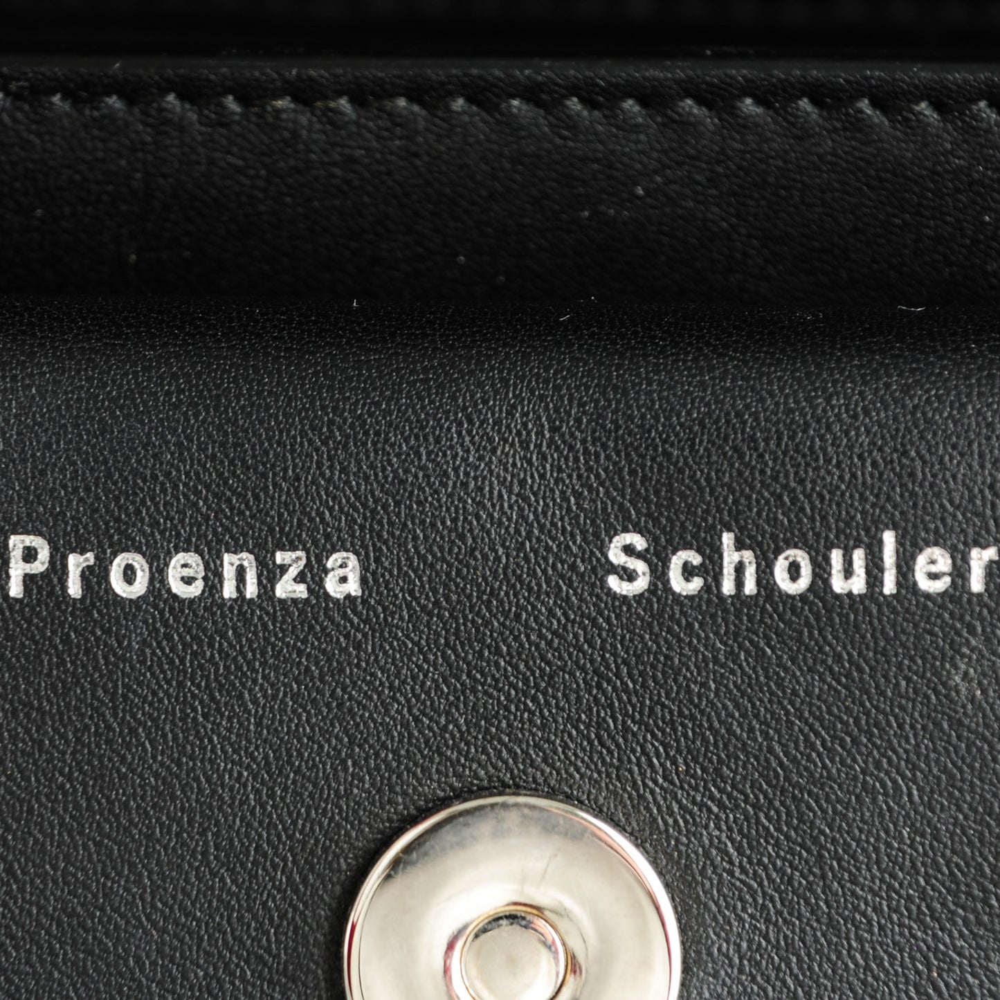 Calfskin PS11 Mini Classic Shoulder Bag Black