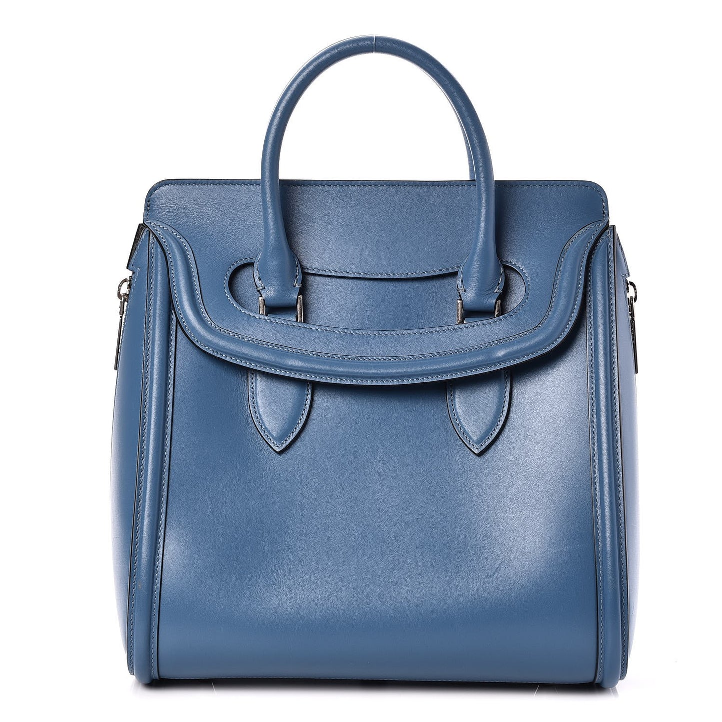 Calfskin Large Heroine Blue