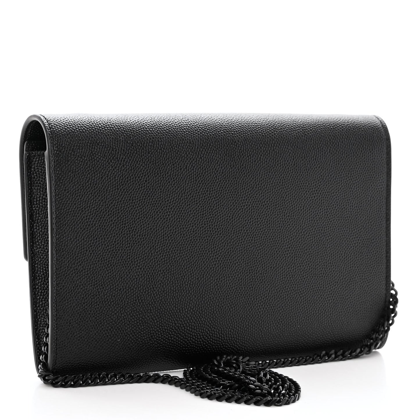 Grain De Poudre Monogram Uptown Chain Wallet Black