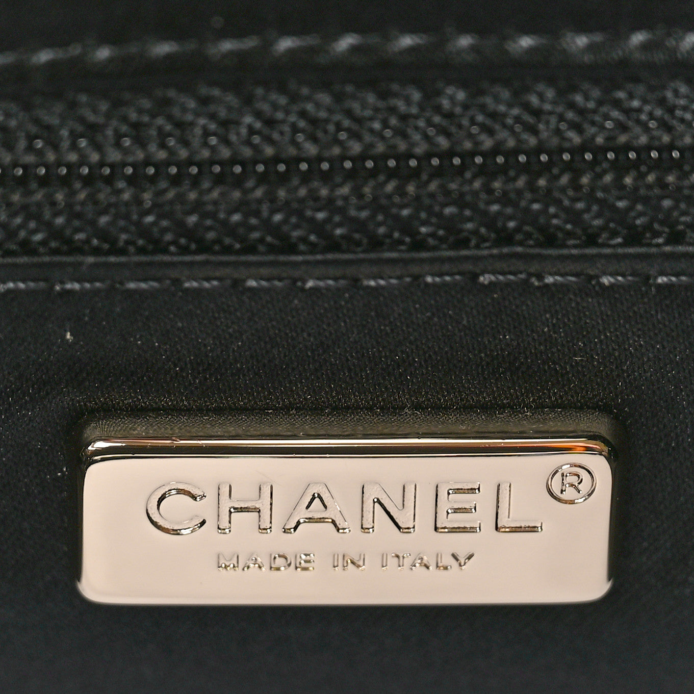 Chanel Sequin Drawstring Tote Blue Black Multicolor 7 of 9