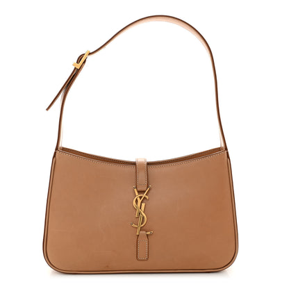 Saint Laurent Smooth Calfskin Le 5 A 7 Hobo Brown 1 of 9