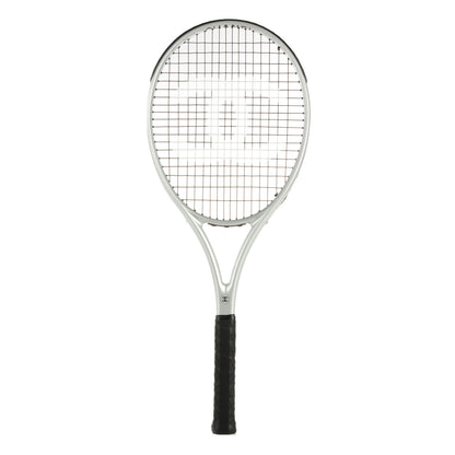 Chanel Tennis Racquet and Nylon Quilted Cover Silver 1 of 11
