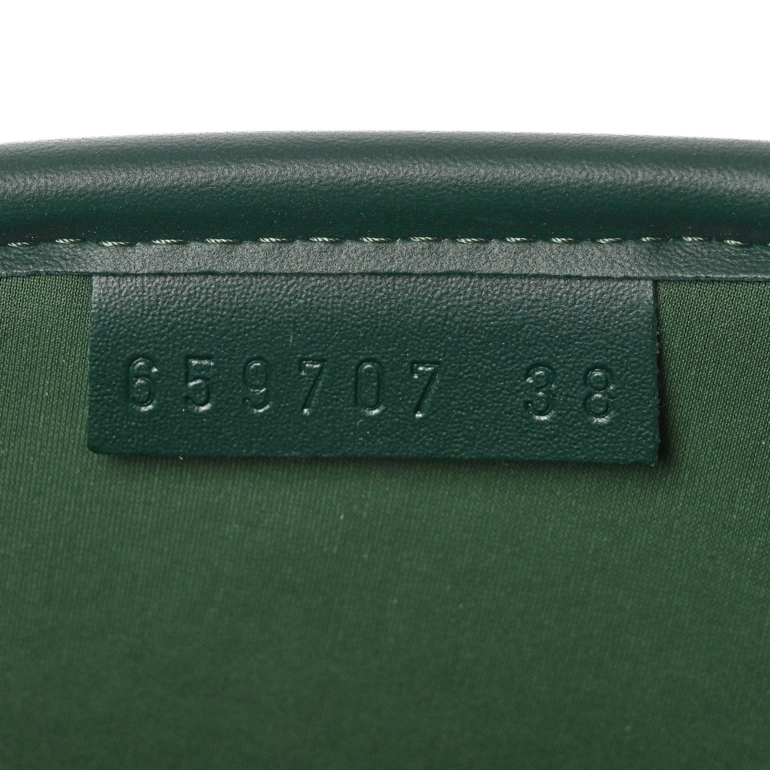 Gucci Rubber Horsebit Knee High Boots 38 Vintage Green 7 of 8