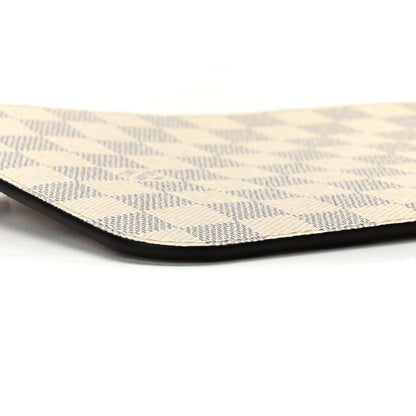 Louis Vuitton Damier Azur Braided Neverfull MM GM Pochette 7 of 8