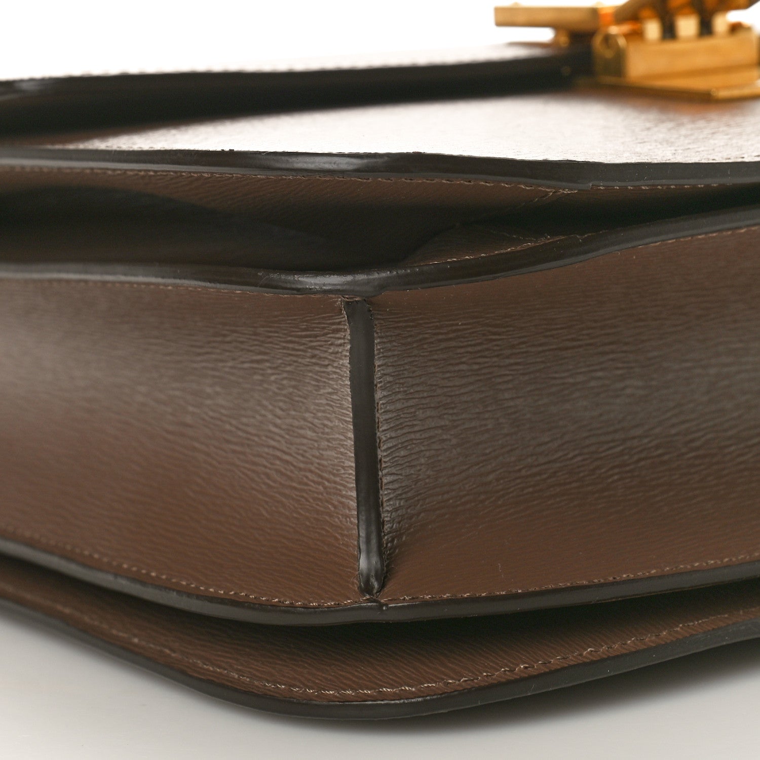 Celine Liege Calfskin Medium Classic Box Flap Bag Glazed Nut 8 of 9