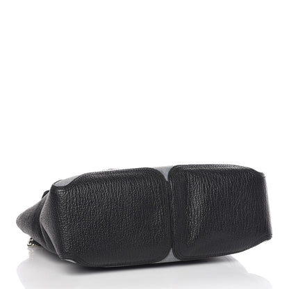 3.1 Phillip Lim 3.1 Textured Calfskin Denim Medium Pashli Satchel 4 of 13