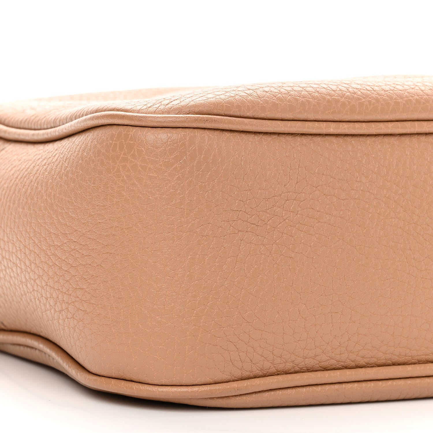 Gucci Pebbled Calfskin Small Soho Disco Bag Rose Beige 9 of 10