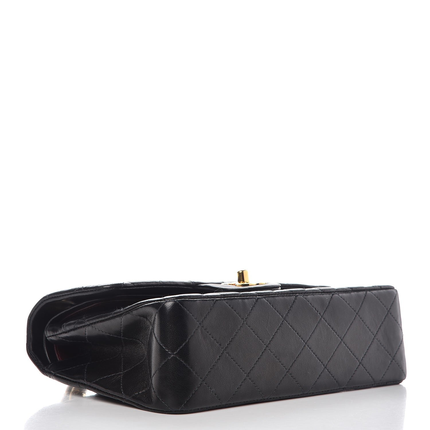Chanel Lambskin Quilted Small Double Flap Black 4 of 10