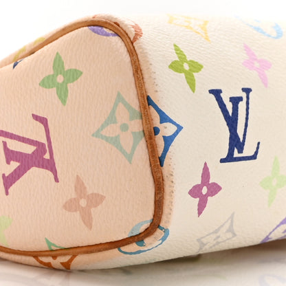 Louis Vuitton Monogram Multicolor Mini Sac HL Speedy White 9 of 14